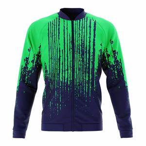 Veste à fermeture éclair intégrale, fabricant OEM ODM |   Chaud, respirant, séchage rapide |   Tailles Homme Femme Jeunesse |   Veste d'entraînement de performance - Product Image 1