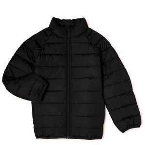 Chaqueta de bombardero de invierno 2025 hecha a medida, de moda, ligera, con cuello levantado, impermeable, tela de lana lavada - Product Image 2