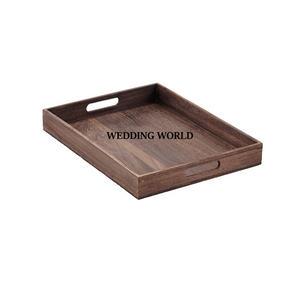 Vajilla de mesa de diseño de madera bandeja de Chocolate hecha a mano Venta caliente artículos de boda al por mayor de lujo nueva bandeja de Chocolate - Product Image 2