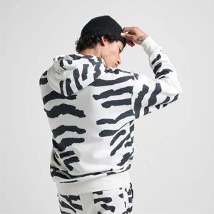 Sweat à capuche imprimé personnalisé sur toute l'usine French Terry Graphic Hoodie Sport Hommes Pullover Hoodies - Product Image 5