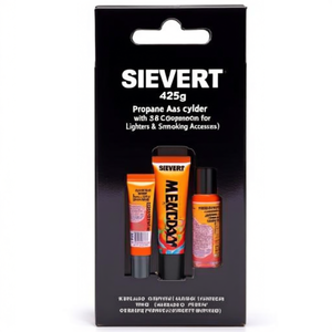 Bouteille de gaz propane SIEVERT 425g avec connexion G 3/8 pour briquets et accessoires de fumage - Product Image 3