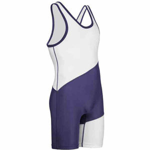 Combinaison de lutte en spandex avec logo personnalisé - Équipement Threads Gear TG-8, bretelles réglables, fermeture à pression, séchage rapide, haute qualité, toutes les couleurs - Product Image 3