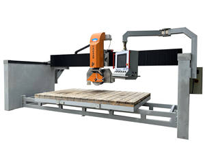 Machine de découpe CNC 5 axes à contrôle automatique pour modèle de comptoir en granit de cuisine en pierre de quartz - Product Image 5