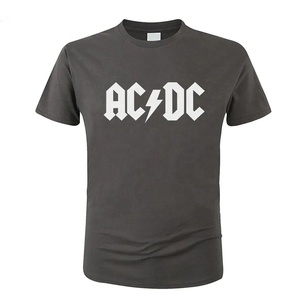 AC <span class=keywords><strong>DC</strong></span>ヘビーロックバンド<span class=keywords><strong>T</strong></span>シャツメンズプリントカジュアルコットン製<span class=keywords><strong>T</strong></span>シャツヒップホップ半袖コットントップカスタムデザインロゴプリント付き - Product Image 2