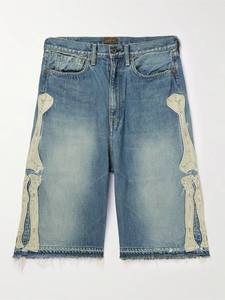 Compra al por mayor: Pantalones cortos cargo de camuflaje para hombre, de cintura media, estilo casual de verano, vaqueros rasgados y desgastados. - Product Image 6