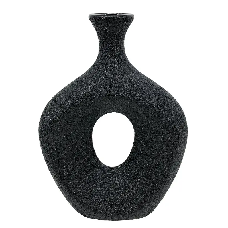 For Sale Ceramic Oval Vase - Contemporary Glam Abstract Customized Flower Vase With Stand In Wholesale Prices Hot Selling