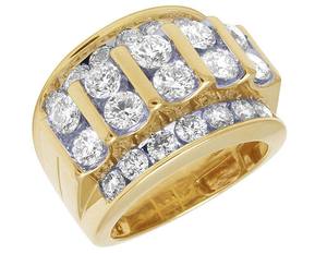 Hip Hop Style S925 Sterling Silver Rhodium Plated Iced Out Round Moissanite Diamond <b>Pinky</b> <b>Ring</b> for <b>Men</b> Women Party - Product Image 2