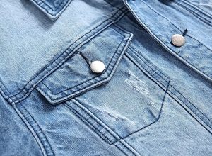 Fashionable <b>Mens</b> Winter Coats Ripped Vintage <b>Denim</b> Jean <b>Jackets</b>, Streetwear Windbreakers, and Slim Fit Winter <b>Jackets</b> - Product Image 6