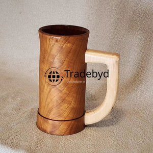 Taza de madera ancha reutilizable para clientes de estilo de vida verde hecha de materiales ecológicos adecuados para té, café y bebidas de hierbas Tradebyd - Product Image 3