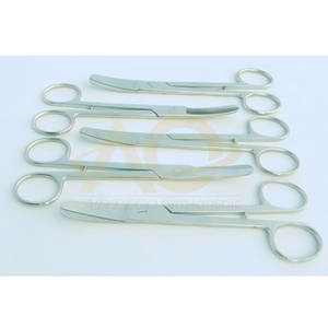 Lorenz, juego de instrumentos manuales y de yeso de 23 cm, tijeras de vendaje de acero inoxidable de 5 piezas, maquinaria alimentada - Product Image 2