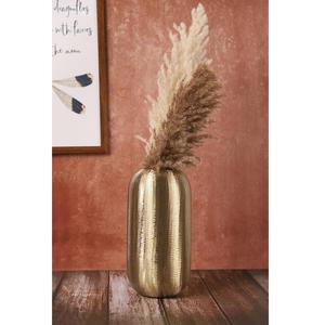 แจกันดอกไม้โลหะสำหรับตกแต่งบ้านและงานแต่งงานแจกันดอกไม้ชุบทองเงางาม - Product Image 1