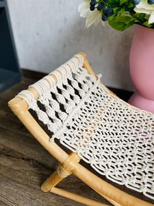 ¡Gran oferta! Macramé blanco de ratán para recién nacido, silla de cuna, accesorio de foto bohemio, bebé, niña, niño, telón de fondo para estudio fotográfico - Product Image 2