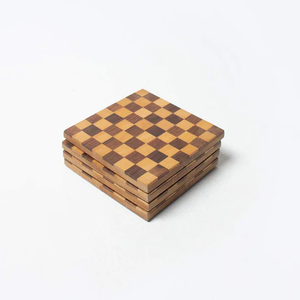 Classic Style Custom Logo Size Natural Cup Mat Bamboo Eco-Friendly Wooden Coasters for Drinks Coffee Tea <b>Kitchen</b> <b>Accessory</b> - Product Image 6