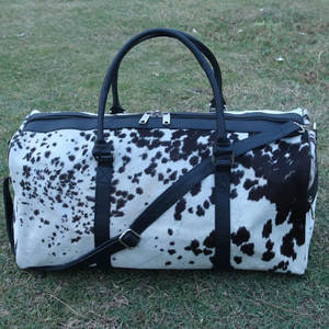 Sacs de voyage en cuir PU de luxe, sacs de voyage en cuir de vachette de qualité supérieure, sacs de voyage en cuir de vachette véritable les plus vendus à vendre - Product Image 4