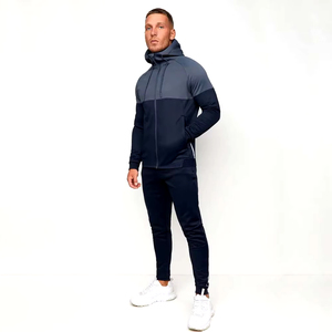 Survêtement en polaire baggy épais 100% coton personnalisé taille XXL Pantalon de survêtement à capuche pour hommes Ensembles de survêtement Fabricant de survêtements d'hiver - Product Image 3