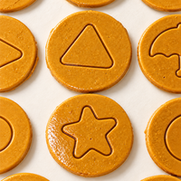 Bonbons Dalgona style coréen, défi des biscuits au sucre, formes assorties, bonbons durs, jeu de fête DIY, OEM, marque privée, vente en gros