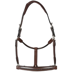 Cabestro de Cuero Personalizado con Placa de Identificación y Hebilla de Latón, Cabestro Premium para Caballos, Equipo Ecuestre - Product Image 2