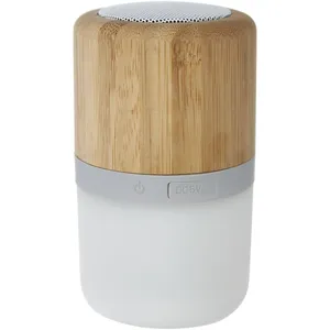 ลำโพงบลูทูธไม้ไผ่ Aurea ของขวัญส่งเสริมการขายแบบกำหนดเองได้ พร้อมพอร์ต USB - Product Image 5