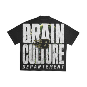 Camisetas Vintage de algodón 100% de gran tamaño para hombre, estilo Cyberpunk, gráfico de calavera de terror, estilos informales Cyberpunk compatibles personalizables - Product Image 4