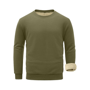 เสื้อสเวตเชิ้ตผู้ชายสำหรับฤดูหนาว ขายส่ง จำนวนมาก รับผลิตแบรนด์ส่วนตัว แขนยาว ผ้าฝ้าย 100% สีและโลโก้ตามสั่ง แห้งเร็ว - Product Image 1