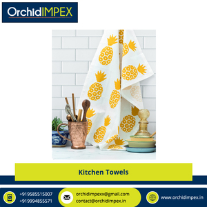 Paños de limpieza de cocina de algodón orgánico de la mejor calidad del fabricante reputado, toalla de manos ultrasuave - Product Image 2