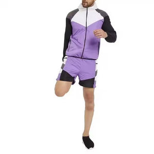 Windbreaker Shorts Set Wholesale Custom <b>Men</b> <b>Summer</b> Two Piece Cotton Short Sleeve Tracksuits Sets T <b>Shirt</b> And Short Set <b>For</b> <b>Men</b> - Product Image 5