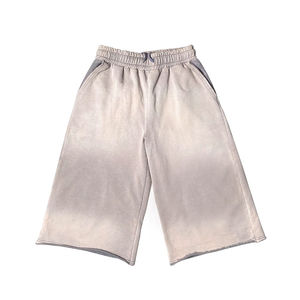 Respirant hommes Jogging Shorts motif solide nouvelle dernière arrivée meilleur Style Top qualité hommes lavage à l'acide Shorts - Product Image 1