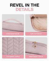 Funda Protectora Ligera y Portátil para Laptop Coreana con Asa y Acolchado para Transporte y Almacenamiento de 15-16 Pulgadas