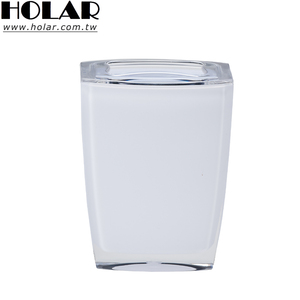 [Holar] Taiwan Made Durable Rectangle Blanc Conteneur De Brosse À Dents En Plastique pour Salle De Bains Hôtel Toilettes - Product Image 1
