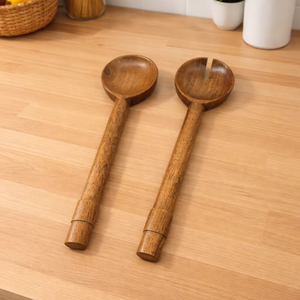 อุปกรณ์ครัวไม้ที่เป็นมิตรกับสิ่งแวดล้อม อุปกรณ์ครัวไม้ธรรมชาติ อุปกรณ์ครัวที่ยั่งยืน อุปกรณ์ครัวปลอดพลาสติก - Product Image 2
