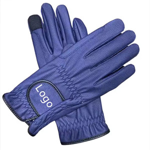 Gants d'équitation en cuir véritable Super Grip Gants d'équitation multicolores doux et confortables Gants d'équitation d'hiver pour femmes - Product Image 5