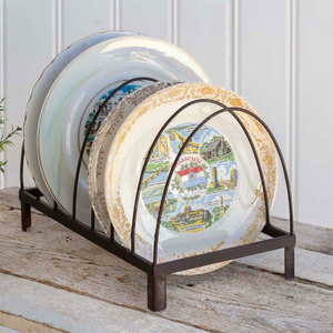Porte-ustensiles de cuisine vintage en fer forgé fait main, finition argentée, support de table, support de cuisine durable multifonction - Product Image 3