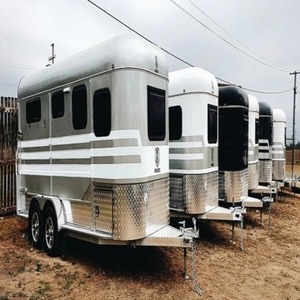 Factory Supply Luxury & Living Quarters Horse <b>Floats</b> (3+ Horse Capacity 500KG Max Payload 3145x1930x2155mm) For Sale - Product Image 1