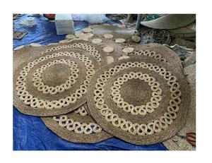 เสื่อหญ้าทะเลที่เป็นมิตรตามธรรมชาติพรมหวายเสื่อมะพร้าวใบหญ้าทะเลทำจากทองคำ99ข้อมูลในเวียดนาม - Product Image 1