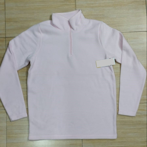 Chaqueta de lana para mujer con media cremallera estilo de cuello alto precio al por mayor del fabricante de Bangladesh pequeña cantidad a granel - Product Image 3