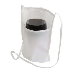 Portabicchieri Personalizzato TNT per Degustazione - Accessori Premium per Bevande - Product Image 2