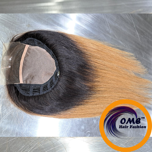 Perruque OME pour femmes, cheveux indiens naturels Remy, topper en dentelle, devant en dentelle, lisse, ondulé, densité 100%, toutes les couleurs, toutes les longueurs, base mono - Product Image 4