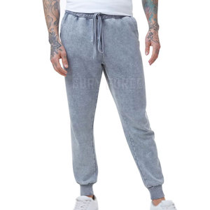 กางเกงจ็อกเกอร์ซักกรดสำหรับผู้ชายกางเกงวิ่งออกกำลังกายผ้าฝ้าย100% สำหรับผู้ชายซักกรดใช้งานกลางแจ้งกำหนดขนาดได้เอง - Product Image 1