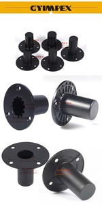 Loudspeaker Box Accessories Top <b>Hat</b> PRO audio DJ Speaker Mounting Flange Aluminium for Tripod <b>Stand</b> Pole Mount On Subwoofer - Product Image 6