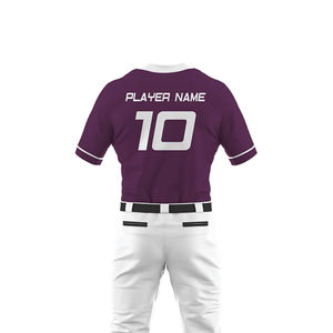 Nouveaux uniformes de baseball de haute qualité respirants pour hommes avec service OEM ensembles de manches courtes en vrac disponible - Product Image 6