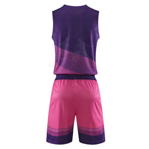 เครื่องแบบบาสเก็ตบอลผ้านุ่มใส่สบายพร้อมโลโก้ตามสั่ง - Product Image 2