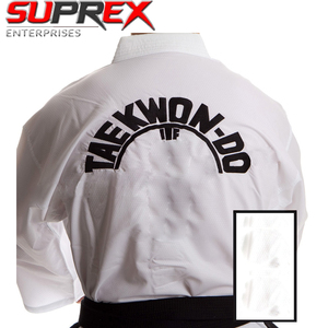 Uniforme de Judo Ultraligero y Transpirable de Algodón y Poliéster para Mujer, Talla Grande, Color Blanco, Manga Larga, para Entrenamiento Físico, Dobok - Product Image 5