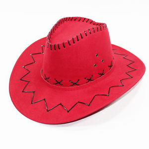 Chapeau de cow-boy en cuir respirant, chapeau de soleil léger pour l'aventure en plein air, la plage, les voyages, les fêtes et le style de vie campagnard - Product Image 3
