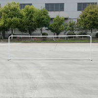 Barrière de terrain de pickleball/tennis de table pliable et détachable Vani Sports pour intérieur et extérieur avec logo personnalisé