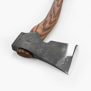 Hacha vikinga de acero al carbono con mango de madera de Fresno, herramienta de supervivencia DIY perfecta, regalo para padres, padrinos de boda, maridos, regalo. - Product Image 6
