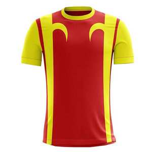 Maillot de football personnalisé respirant, sublimation, haute qualité, 100% polyester, spandex, vêtements de sport pour adultes - Product Image 1