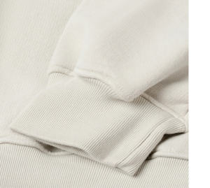 Sudaderas 1800g de algodón 100% de alta calidad, sudaderas con capucha en blanco personalizadas de gran tamaño de manga larga, Sudaderas con cuello redondo - Product Image 4