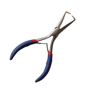 Best Quality Stainless Steel <b>Micro</b> Ring <b>Bead</b> <b>Extensions</b> Plier Non-slip Silicone Hand <b>Hair</b> <b>Extension</b> Tools Removal Tool - Product Image 1