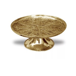 Soporte Plegable de Dos Niveles para Tartas, Acero Inoxidable con Acabado Niquelado, Estilo Moderno, Decoración para Mesa de Fiesta de Cumpleaños - Product Image 5