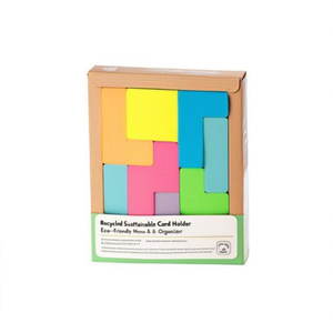 Porta Carte Riciclato Sostenibile, Organizzatore Ecologico per Promemoria e Appunti - Product Image 2